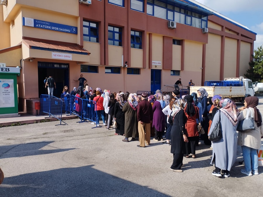 520 kişilik işe 3337 başvuru!;