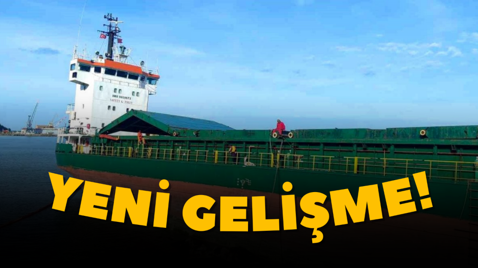 Kastamonu'da karaya oturan gemide yeni gelişme!;