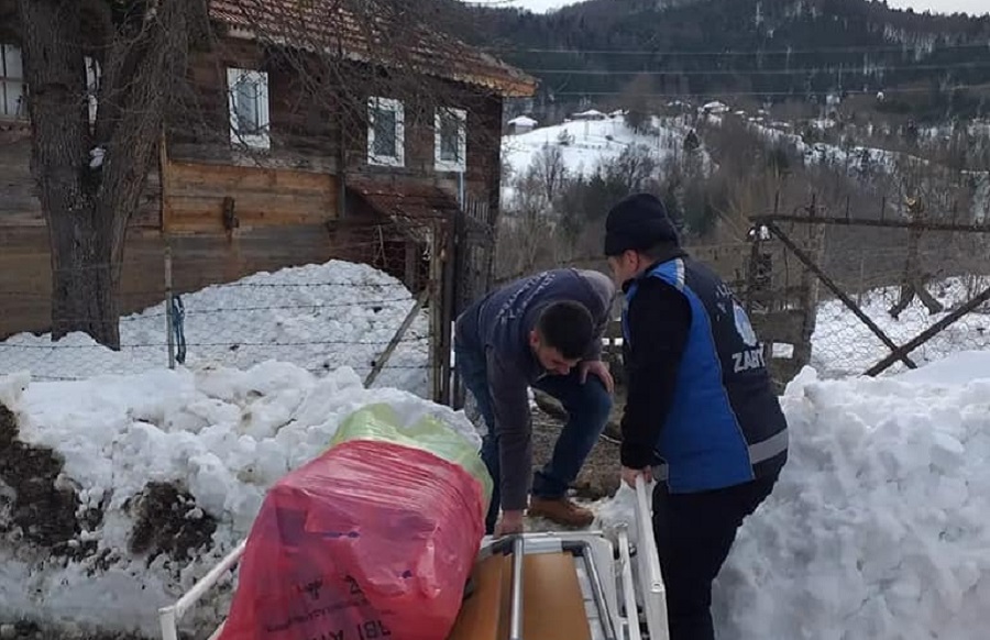 Çatalzeytin Belediyesi’nden yardım eli;