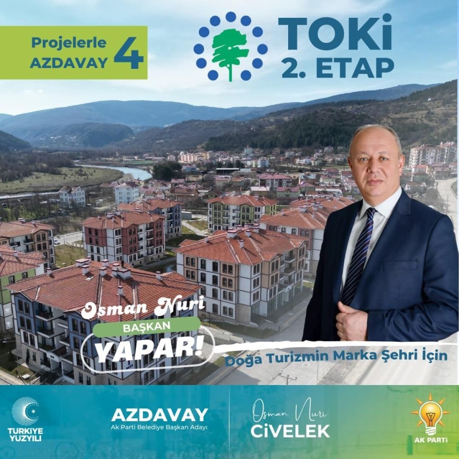 O ilçeye bir TOKİ projesi daha!