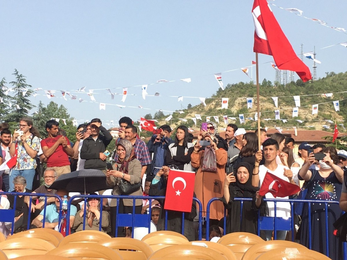 Dans gösterileri ilgi topladı;