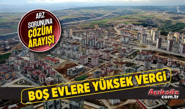 Boş tutulan evlerin vergisi artırılacak;