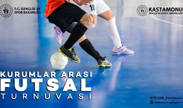 Kurumlar Arası Futsal Turnuvası’na başvurular sürüyor;