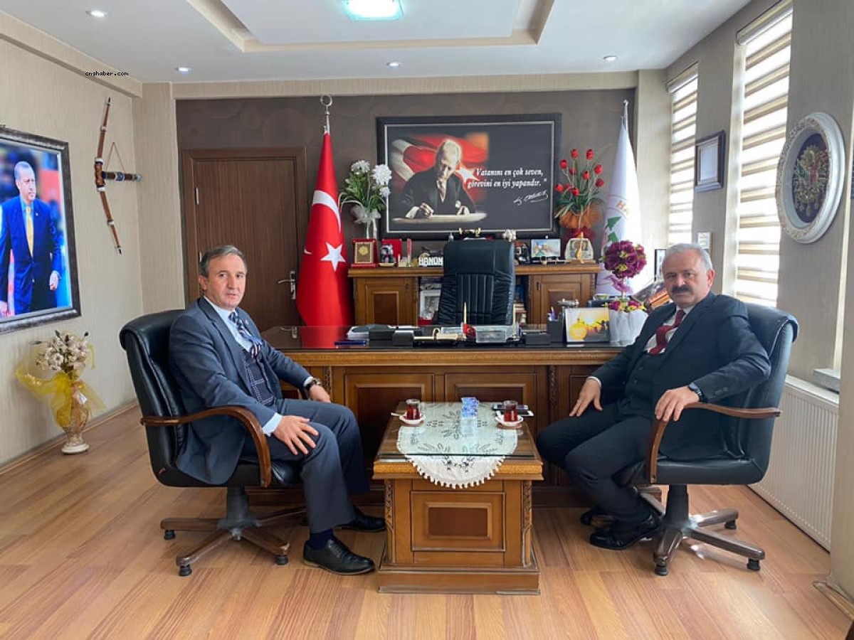 Bölge Müdürü Sönmezoğlu, Hanönü Belediyesini ziyaret etti