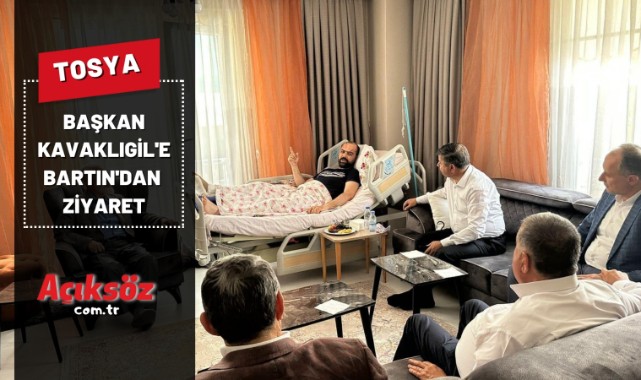 Başkan Kavaklıgil'e Bartın'dan ziyaret;