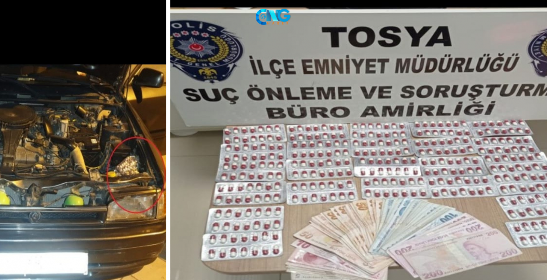Bakın uyuşturucuyu nereye saklamış!;