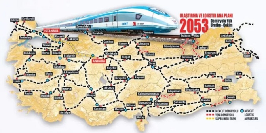 Karabük ve Çankırı'dan geçen tren bizi es geçecek!;