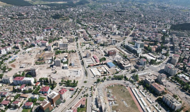 Depremden 3 ay sonra havadan görüntülendi;