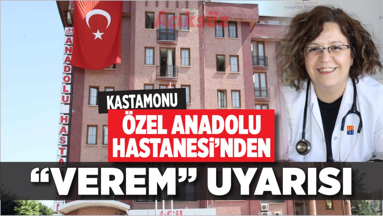 Kastamonu Anadolu Hastanesi’nden ‘verem’ uyarısı!;