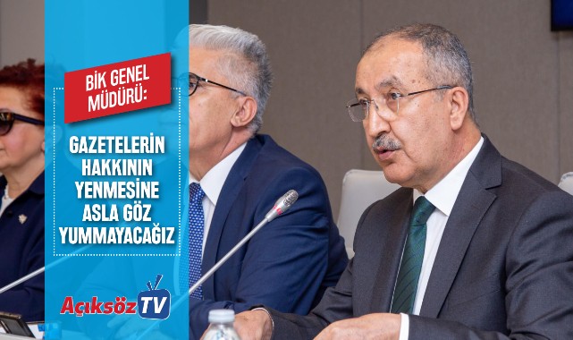 Erkılınç: Resmi ilana bağlı yayıncılık olmaz;