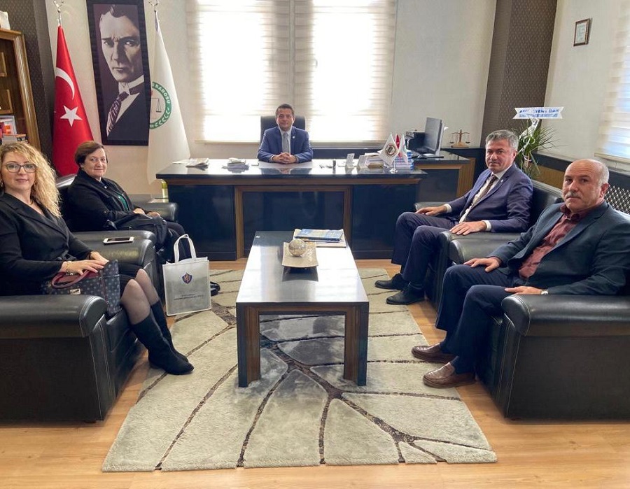 Baro Başkanı’na anlamlı ziyaret;