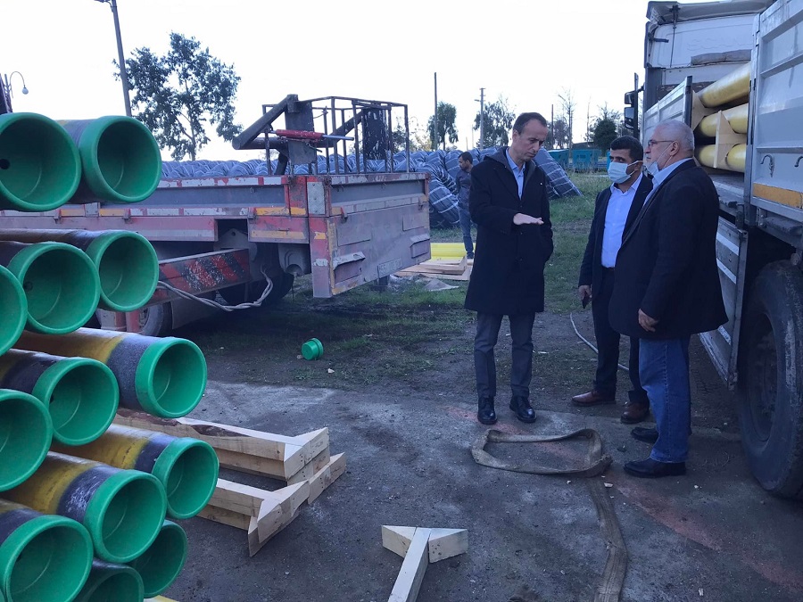 Abana’da ‘gaz’ çalışmaları başladı;