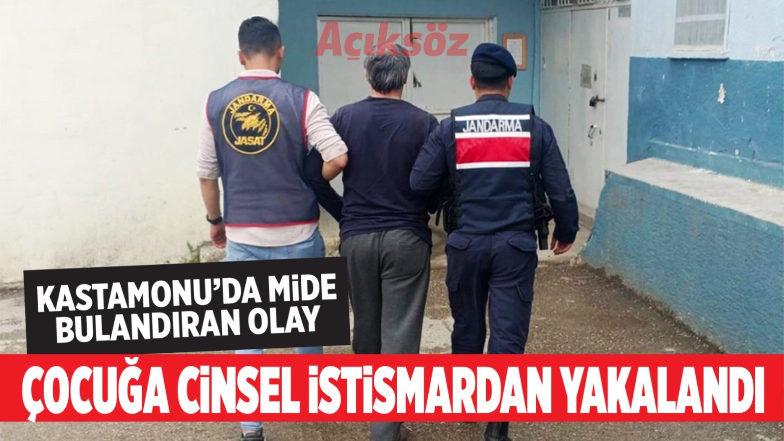 Kastamonu’da mide bulandıran olay!.. YAKALANDI;
