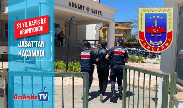 21 yıl kesinleşmiş hapis kararıyla aranıyordu;