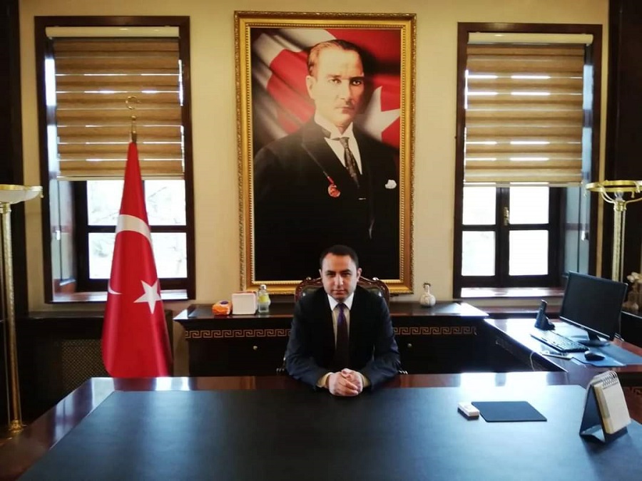Kaymakam Partal’a hemşerilik beratı;