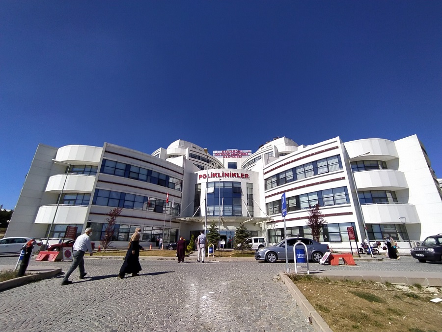 Hastaneden ziyaretçi açıklaması;