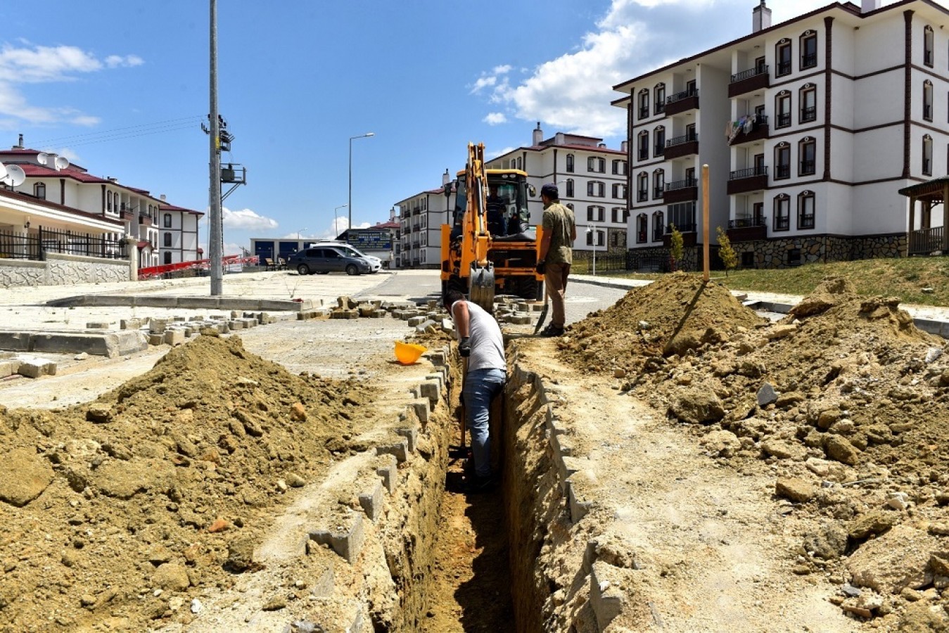 Taşköprü TOKİ, doğalgaza kavuşuyor;