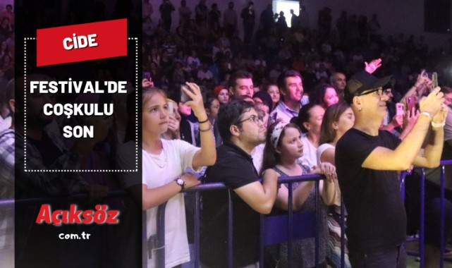 Festivalde coşkulu son;