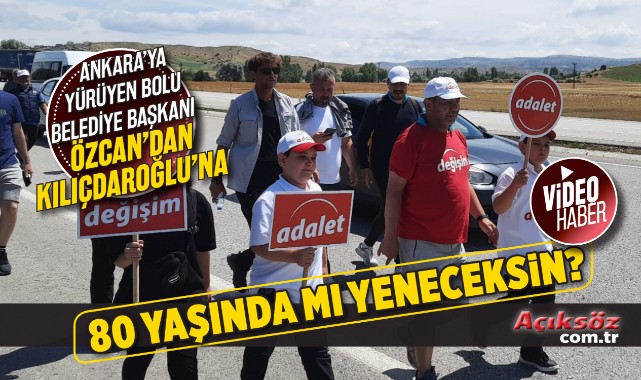Erdoğan’ı 80 yaşında mı yeneceksin?;