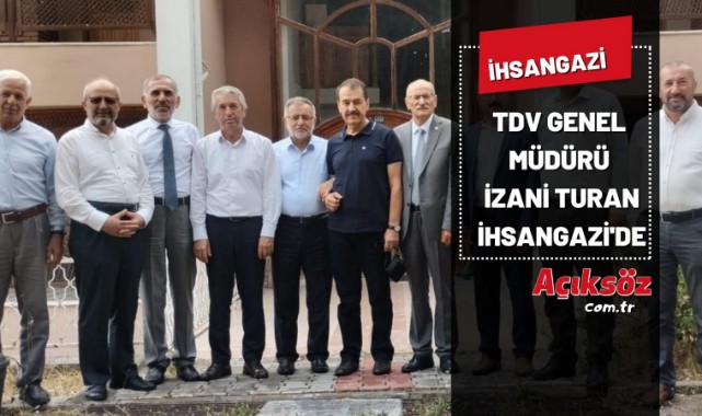 TDV Genel Müdürü Turan, İhsangazi'de;