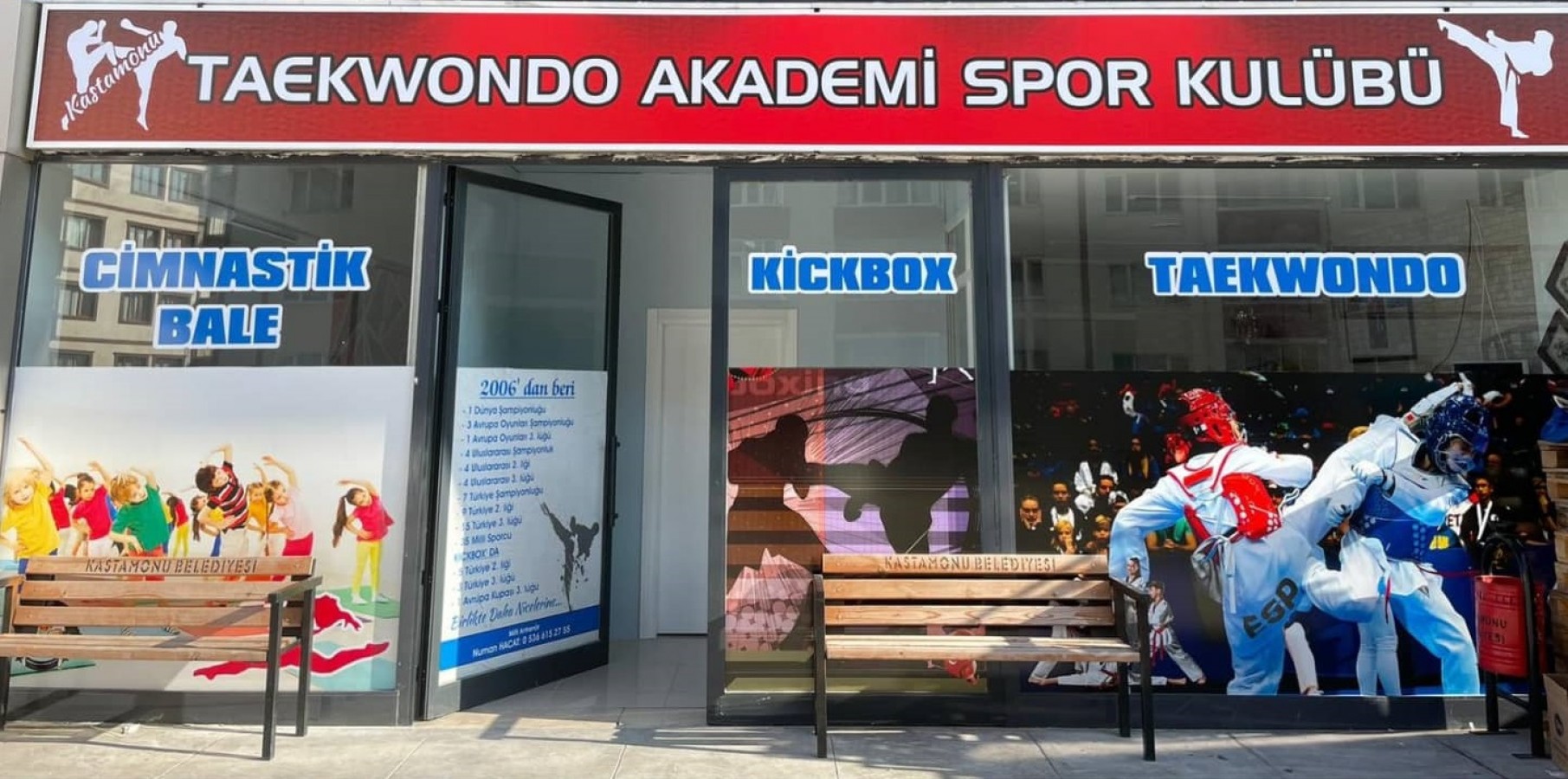 'Taekwondo Akademi' yeni spor kompleksine taşındı