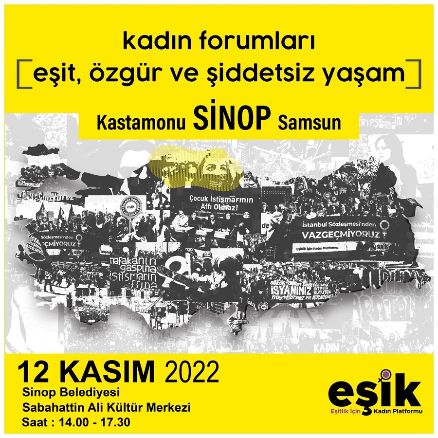 Karadenizli kadınlar Sinop’ta buluşacak;