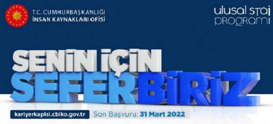 Ulusal Staj Programı başvuruları başladı;