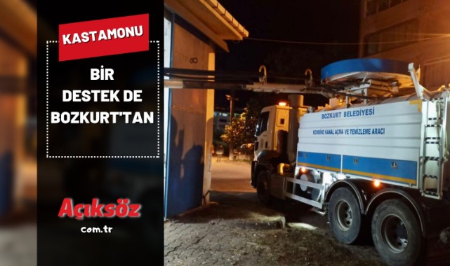 Bir destek de Bozkurt'tan;