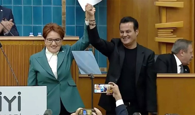 Rozetini Akşener taktı!.. Ünlü sanatçı Kastamonu'nun komşusunda başkan adayı;