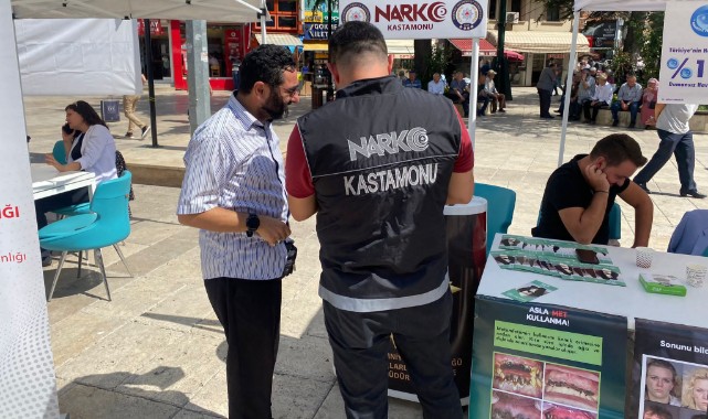Nasrullah’ta vatandaşa uyuşturucu bilgilendirmesi;