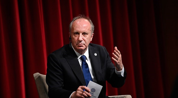 Memleket Partisi'nin Cumhurbaşkanı adayı Muharrem İnce oldu;