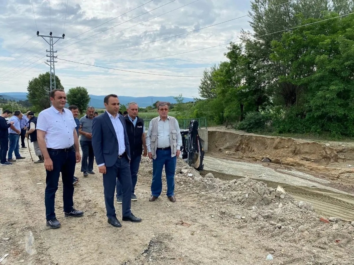 Onarım çalışmaları sürüyor;