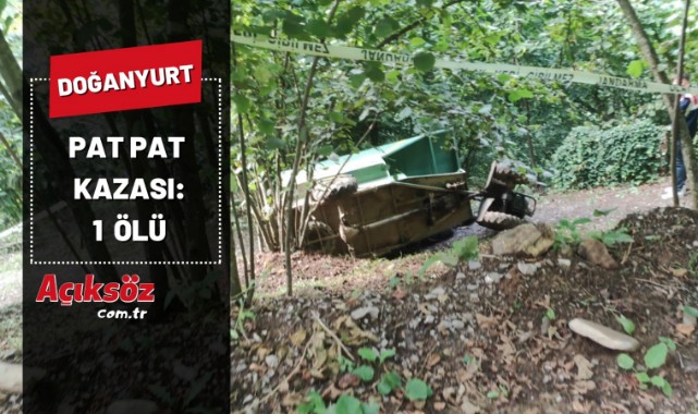 Doğanyurt'ta pat pat kazası: 1 ölü;