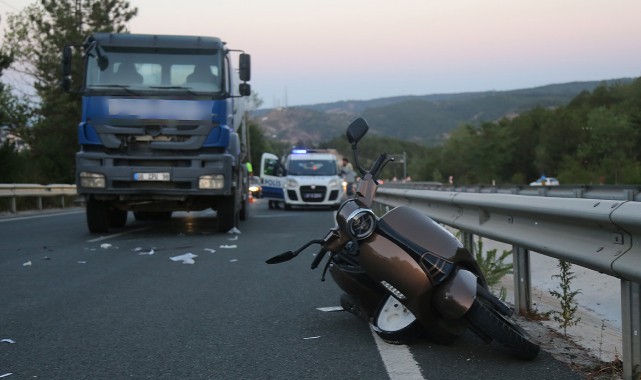 Motosiklet kazasındaki genç kız hayatını kaybetti;
