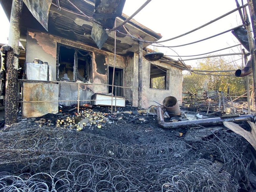 Kastamonulu ailenin evi yandı; 1 ölü, 6 yaralı;
