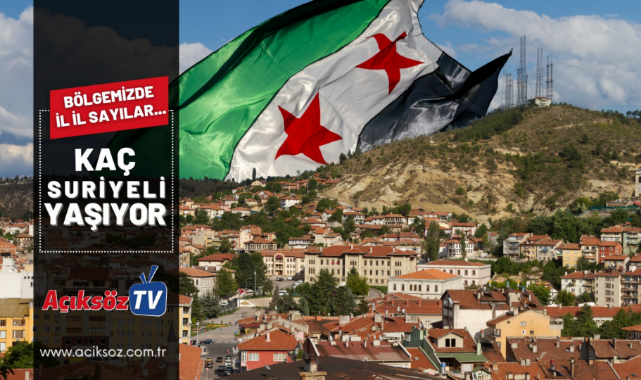 İşte Kastamonu’daki Suriyeli nüfusu…;