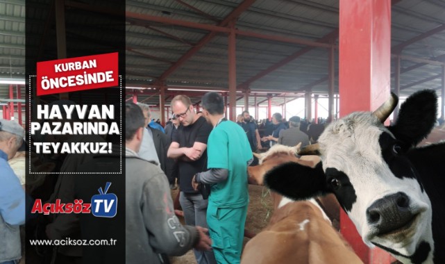 Kastamonu Hayvan Pazarı’nda teyakkuz;