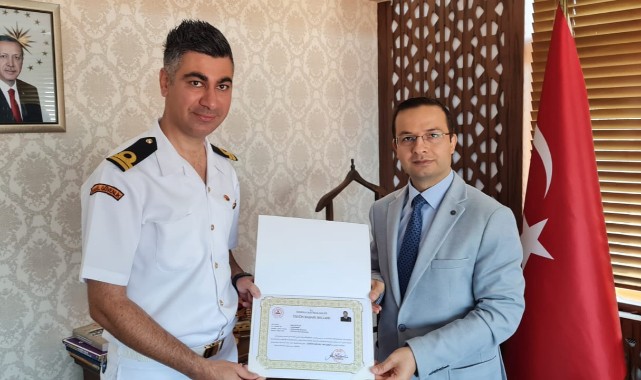 Üstün Başarı Belgesi ile ödüllendirildi;