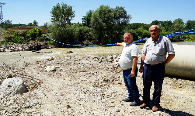 20 köyü birleştiren köprünün yapılmasını istiyorlar;