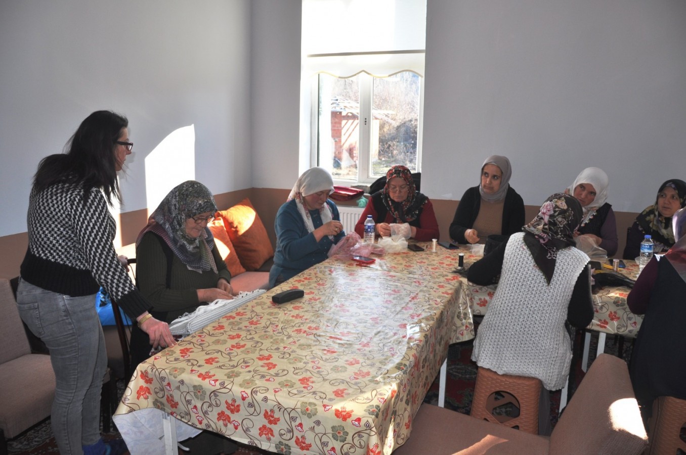 Hayaline Köy Yaşam Merkezi’nde kavuştu;