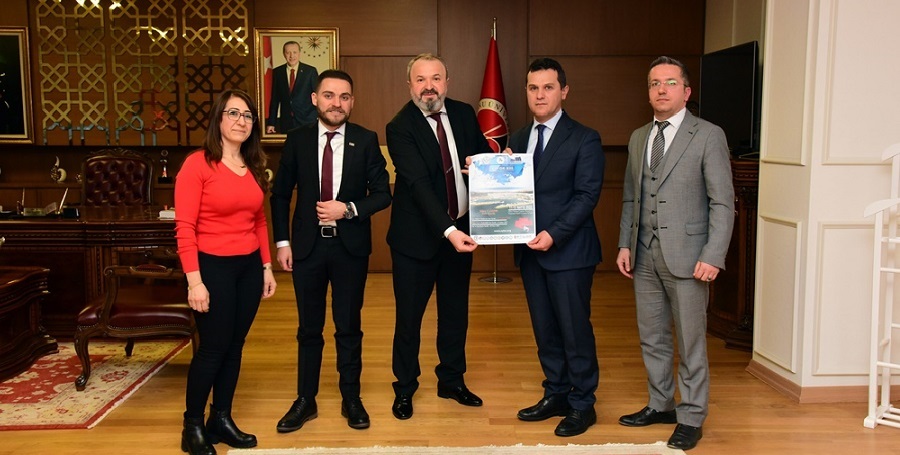 Rektör Topal’a “EYUDER” ziyareti;