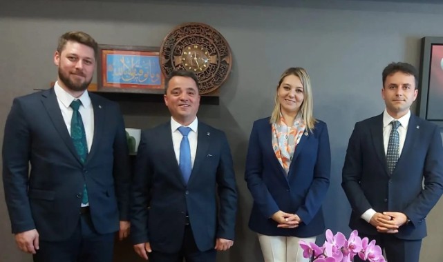 Cide AK Parti Teşkilatı'ndan Ekmekci'ye ziyaret;