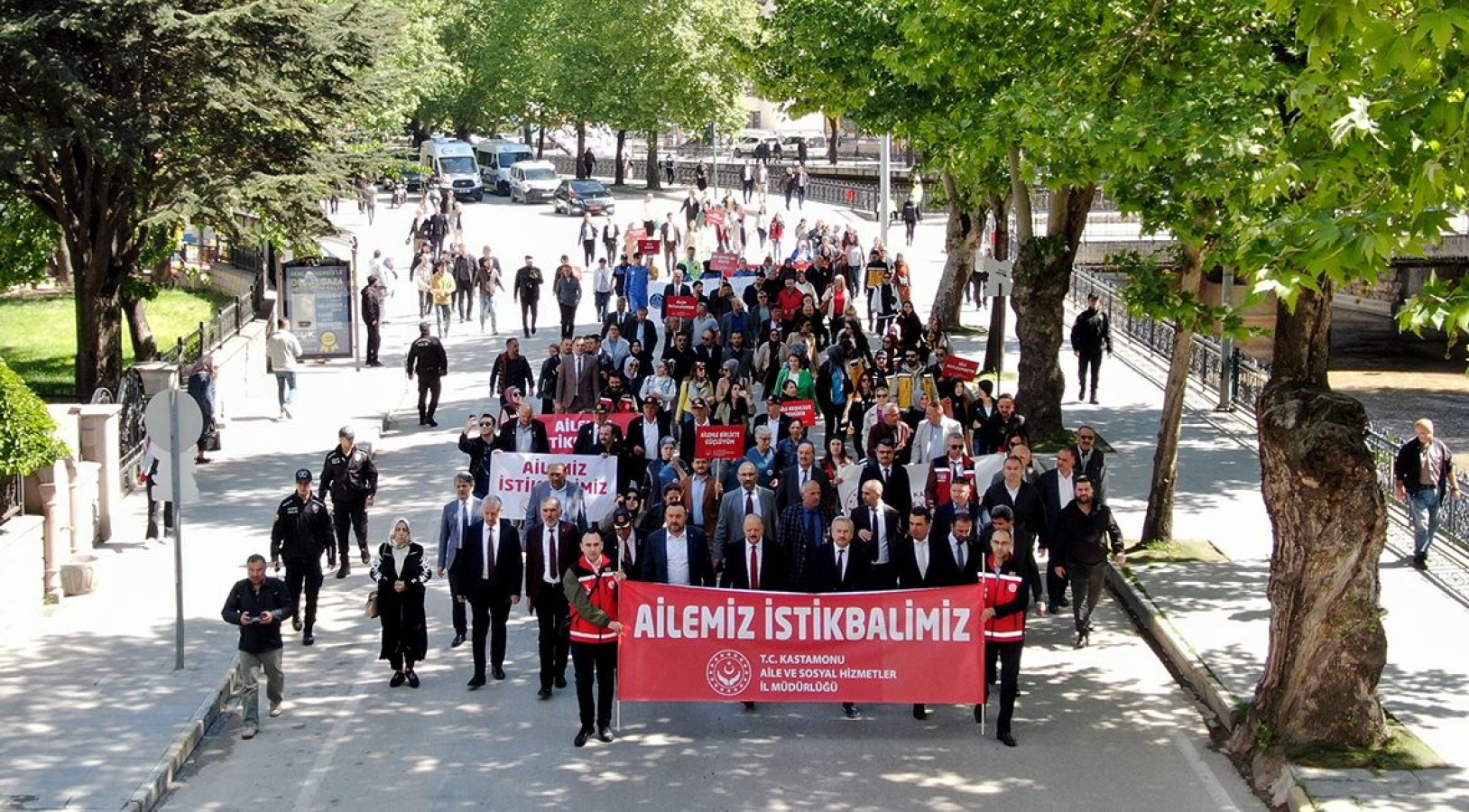 Kastamonu’da ‘aile’ için farkındalık yürüyüşü