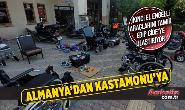 Almanya’dan Kastamonu’ya gönül köprüsü kurdu;
