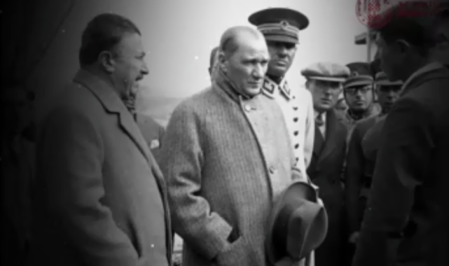 Atatürk'ün hiç bilinmeyen görüntüleri ortaya çıktı [VİDEO HABER]