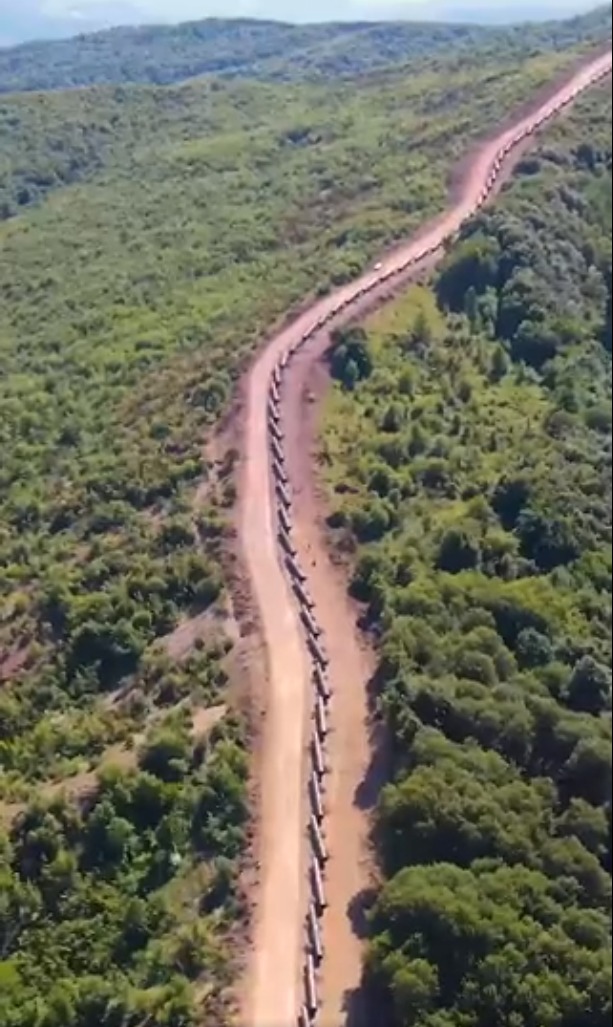 “İşte yerli gazı evlere taşıyacak boru hattı”;
