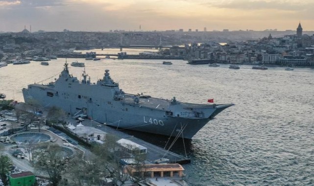 TCG Anadolu, Karadeniz'i turlayacak;