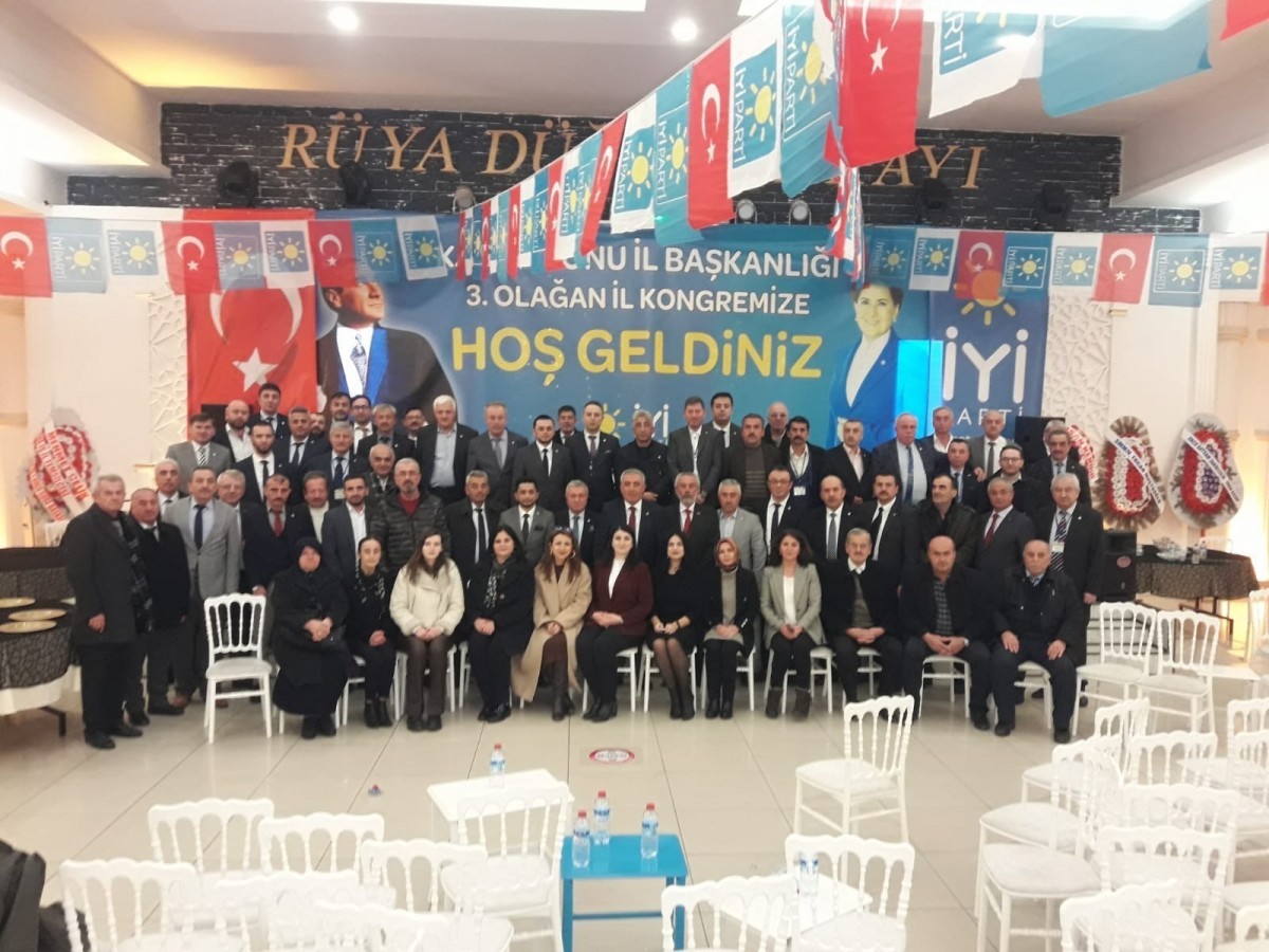 İYİ Parti yeni il yönetimi görev dağılımını yaptı;