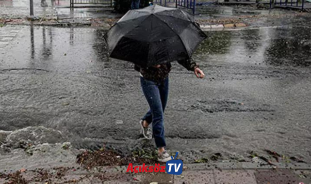 Kastamonu’da şiddetli yağış!;