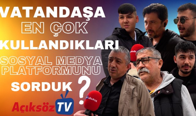 En çok kullandıkları sosyal medya platformu hangisi?;